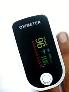 EVM Enoxy Plus finger pulse oxymeter with 2 years warranty, made in India ROHS,CE, FDA approved
