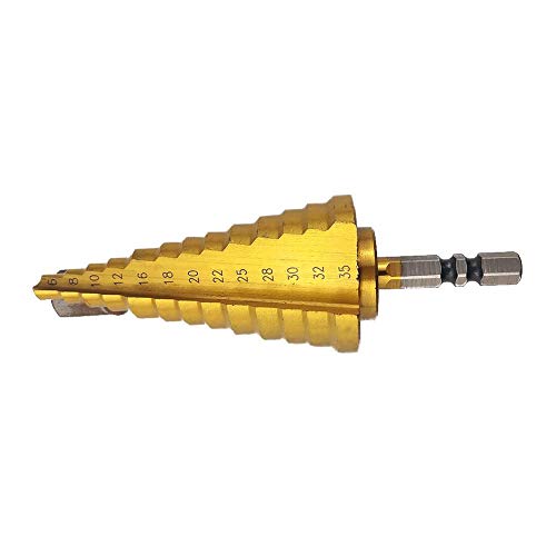 drill drill bits Hex Shank Straight Groove Step Drill Pagoda Bit Reaming 6-35mm Iron Plate Aluminum Plate