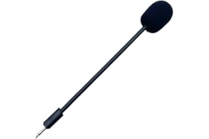 Xingsiyue Microphone de Remplacement pour Jeux Compatible avec JBL Quantum 100 Casque de Jeu - Microphone Audio Détachable 2.5mm