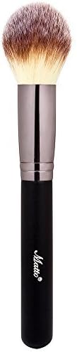 Matto Powder Contour Makeup Brush - Mineral Foundation Highlight Blush Kabuki Brush Blending Contouring Buffing Make Up Brush for Face Cheekbones Forehead Jawline 1 Piece
