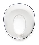Ubbi einstellbare Toiletten-Trainer mit integrierten Griffen und inbegriffen Töpfchen Haken für einfache Lagerung, Navy Blau - 2