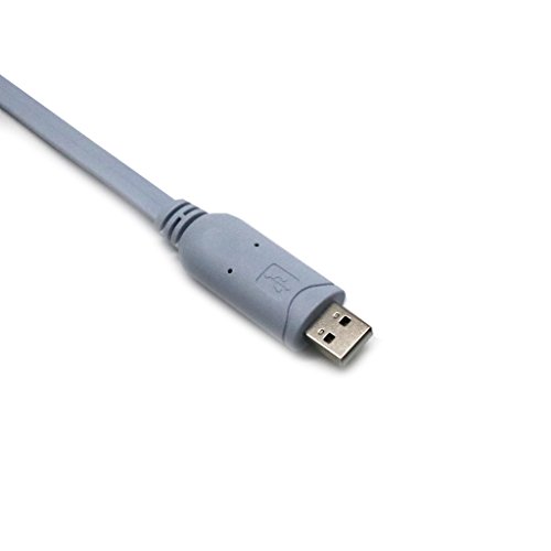 MagiDeal 1.8M USB – RJ45 Konsolenkabel Stecker auf Buchse für Cisco Router - 7