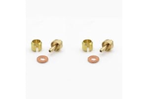 EASYBIKEPARTS Replacement Brake Hose Olive and Barb for Hope Tech 3, Tech 4, V4, E4, M4, X2 (Pack of 2)