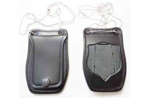 VENDOTUTTONLINE PORTA PLACCA VEGA HOLSTER DA CINTA E DA COLLO 1WB51 PER POLIZIA DI STATO