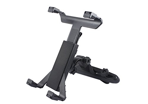 Belson BRACKET PC-1 - Soporte universal para cabezales para Apple iPad, tablet, DVD portátil, negro