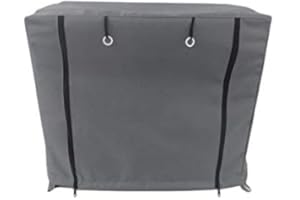 Bags And Covers Direct Limited Outdoor Waterproof Extra Large Generator Cover/Tent With Frame (Grey)