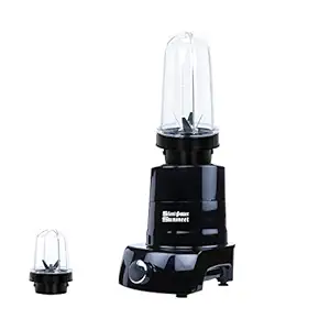 SilentPowerSunmeet Black Color 1000Watts Mixer Grinder with 2 Bullet Jar (530ML Jar and 350ML Jar) TAN20-SPS-216