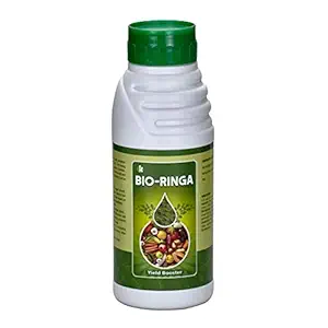 Katra Fertilizers Bio-Ringa (250 Ml) Botanical Moringa oleifera Extract(Ascorbic Acid) Vitamin-C 0.4%(Bio-Stimulant) Plant Fertilizers, Agriculture Product, Fertilizers for Garden Used in Farms