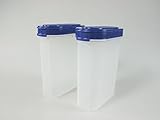 Original Tupperware TUPPERWARE Gewürz-Riesen 270 ml blau (2) Gewürz Behälter Gewürzbehälter groß 7535
