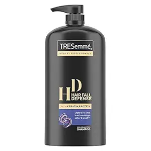 Tresemme Hair Fall Defence Shampoo, With Keratin Protein, Upto 97% Less Hair Breakage, 1 Ltr