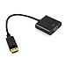 Produktbild Noradtjcca Displayport DP zu HDMI Adapterkabel DP Displayport Stecker zu HDMI Buchse Konverter Adapterkabel Kabel für PC Laptop