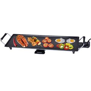 Techwood Téppan Yaki Grill Plancha Revêtement Pierre