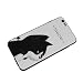 Produktbild Mipcase Tsundere Black Cat Ausgezeichnete Touch Gefühl Weiche TPU Stoßfest Geprägte Farbe Spray Telefonabdeckung Shell für iPhone 7/8