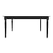 Produktbild Furniture 247 Hart Ausziehbarer Esstisch - Schwarz