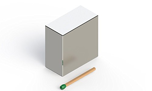 Neodym Quadermagnet, 30x30x15mm, vernickelt, Grade N45, Werkstattmagnet für Heimwerker - 2