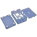 Produktbild ForceSthrength Schutzhülle Box Shell ABS Kunststoff Case Cover für Raspberry Pi B + / 2/3 blau
