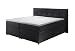 Produktbild Wellness Edition 16110801 Boxspringbett, Stoff, grau, Double, 180 x 200 cm