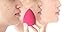 Beauty Sponges Flawless Makeup Blender Professional Foundation Puff Pink