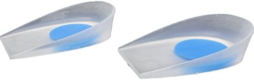 Talarmade Footmedics Childrens Kids Silicone Gel Shock Absorbing Planter Heel Achiles Tendinopathy Cups - Junior Youth Size C10 (EU28)