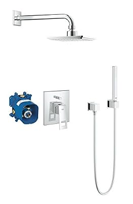 GROHE 23409000 Eurocube Ensemble de douche, chrome