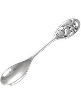 925 Silber Teelöffel Löffel Jungen und Mädchen Gravur Wünschname Geburtsstunde Taufgeschenk Geburtslöffel - Tauflöffel...