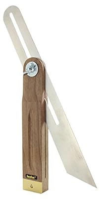 Hedue A230 Équerre de menuisier Noyer 30 cm