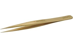 KD89 Horotec MSA12.303 Präzisions-Pinzette für Uhrmacherkunst aus Messing, hervorragende Verarbeitung, Made in Switz, verschiedene Größen zur Auswahl (12.303-B5)