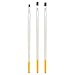 Bluelans® 3pcs UV Gel Acrylic Nail Art Design Builder Salon DIY Brush Pen Set