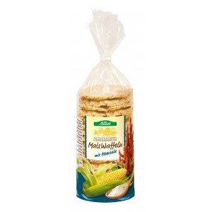 Price comparison product image Allos Amarant maiswafel zeezout 100 gram