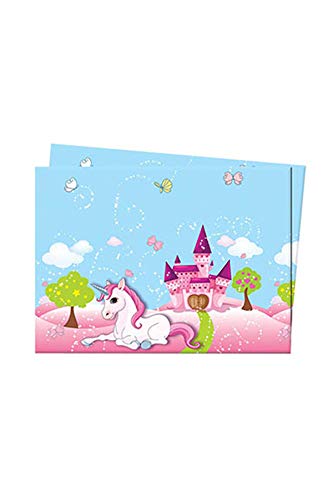 Procos 85674 nuevo Mantel Unicornio, 120 cm x 180 cm
