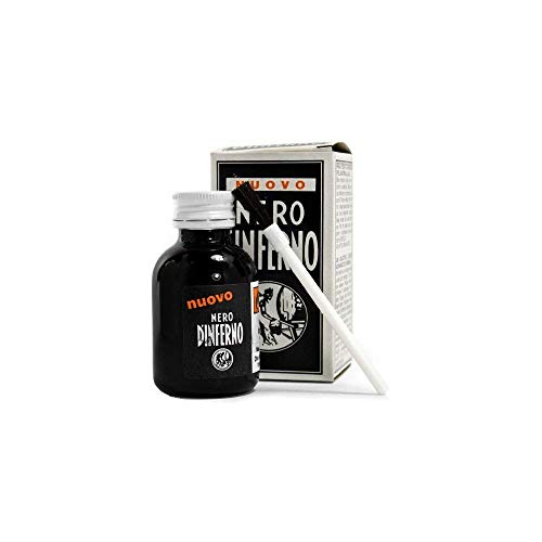 Nero D'Inferno - Alto Tintura Cuero tentida / Tinta - 50ml - proporcionado de graff-city - Negro