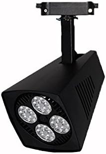 OOFWY LED Spotlight Square Track Light Museum Clothing Store Spotlight White , 45w