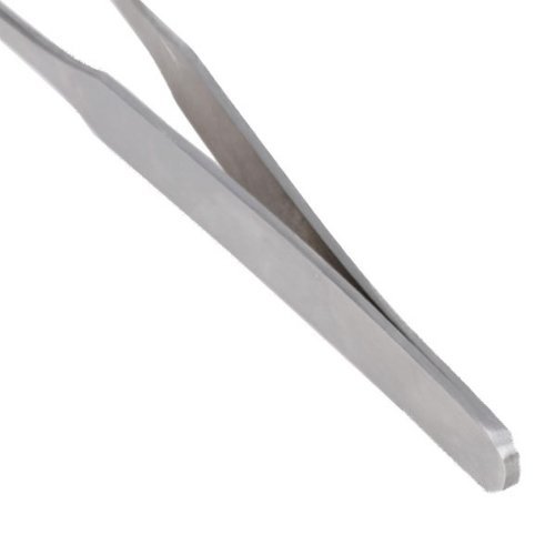 TOOGOO(R) Rostfrei Stahl Aquarium leben Anlage gerade Pinzette - 2