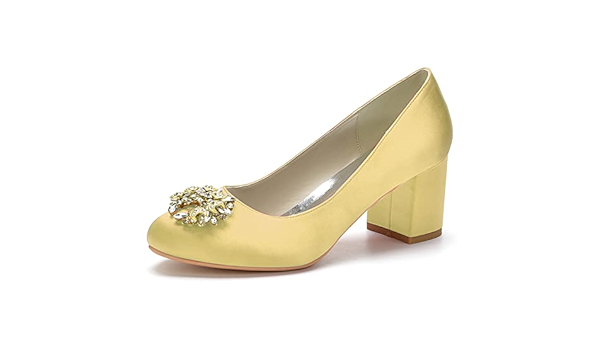 sparkly wedding shoes block heel