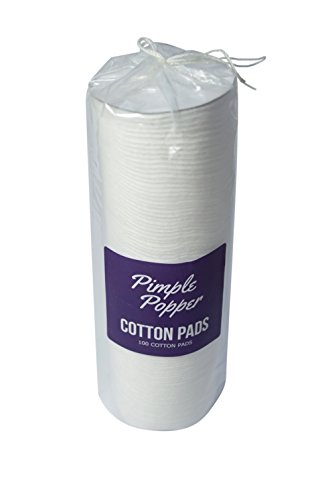 Cotton Wool Pads - Pack of 100 Cotton Pads - by PimplePopper.co