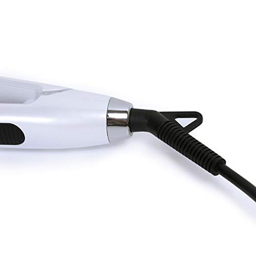 zhifaqi Professional hair straightener touch screen electric splint hair curling rod straight dual-use tourmaline ceramic straight air bangs ironing board does not hurt hair rod clip  360 rotating wir