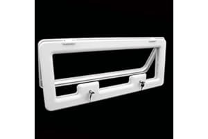 PRO-STYLING DESIGN FOR PERFECTION Serviceklapppe Staufach Tür Wohnwagen Wohnmobil Caravan Boot LKW 840 mm x 345 mm weiß