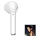 Produktbild AirPods, Goodshop Airpods In-Ear-Kopfhörer für eins Ohren, Premium Earphones/Headphones/Earbuds with Stereo Mic&Remote Control for Apple iPhone 6/5, iPad /iPod and More, Bluetooth, Lightning, Weiß
