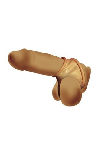 Preisvergleich Produktbild Orion 510068 Penismanschatte mit Teiler, Mit Hodenteiler. Hautfarbenes Latex, dehnbar im Durchmesser.