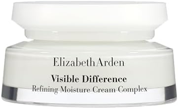 Elizabeth Arden - Visible Difference, Crema da Giorno Idratante, con Squalano, Ammorbidisce, Leviga e Perfeziona il Tono della Pelle, Riduce le Rughe Sottili, Adatta come Fondotinta - 75 ml