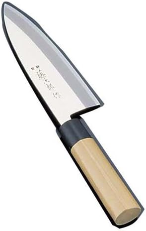 Mr.Tohjiro MV Molybdenum Vanadium Steel (Resin Pattern) Deba Knife 150 mm F - 1053