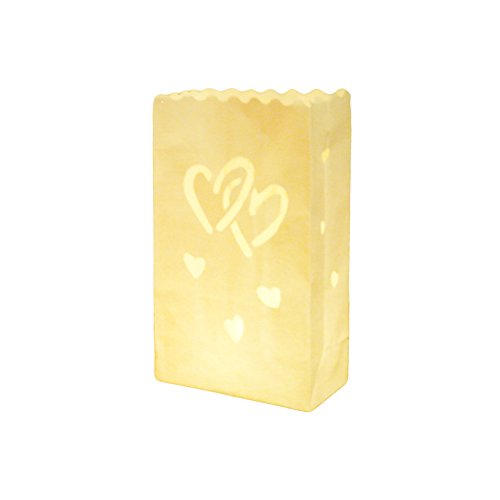 10 Stk. Lichttüten, Candle Bags, Luminaria Party & Feier Liebe Schmetterlinge …