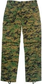 8675 Woodland Digital BDU Pants - Large by Ultra Force