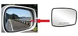 AutoPop Side ORVM Mirror Plate for Nissan Evalia Right Side