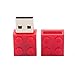Produktbild USB Stick OEM ODM High Speed USB 2.0. 16GB/32GB/64GB/128GB PVC, Nizza, Funny Multi-Color stapelbarer USB, echte hochwertige Klasse A Chips, PVC Flash Drive (64 GB, Rot)