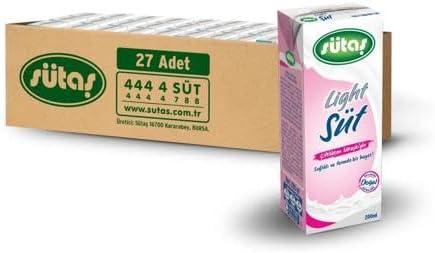Light Süt 200 ml (27 adet)