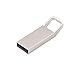 Produktbild Altsommer Ultradünn USB 2.0 8GB,16GB,32GB,64GB Mini USB Stick,Speicherstick Flash Drive USB 2.0 Memory Stick USB,Metall Flash Memory Speicher Stick Speicher Daumen U Disk Silver (64G)