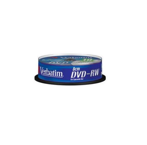 Verbatim DVD-RW 8 cm Inkjet Printable 1.4 GB, 10er Spindel - 2