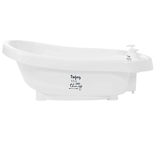 Preisvergleich Produktbild bébé-jou 6260105 Thermobadewanne Click Lucky Quotes, weiß