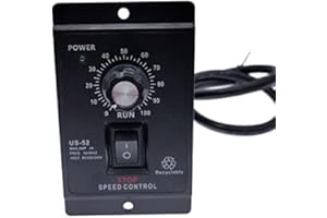 CozParts US-52 400 W AC 220 V 50/60 Hz AC Regolatore di Velocità AC Controllo Motore Forword backword con Filtro Condensatore